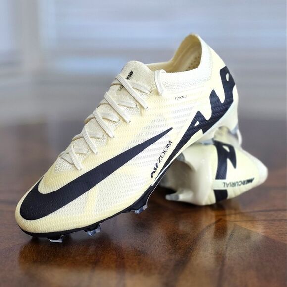 Nike Zoom Vapor 15 Elite FG Lemonade/Black Soccer Cleats Women's 6.5 DJ4978-700 - Picture 1 of 12